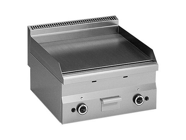 Modular Gas Griddle plate, smooth, 10,4 kW, 600x600x280mm