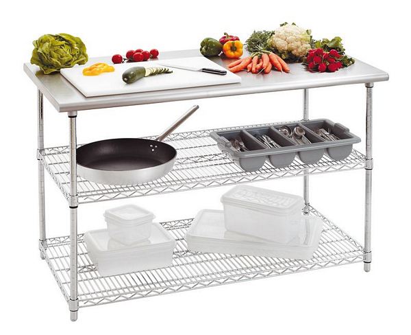 Bartscher Work table, 1300x690x900mm