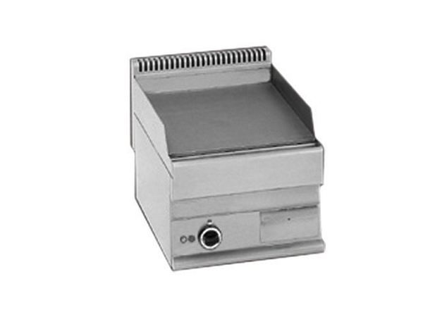 Modular Electric Griddle plate, smooth, 4,5 kW, 400x650x280mm