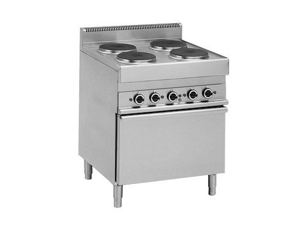 Modular Elektroherd, mit Elektro-Umluftofen, 700x650x850mm