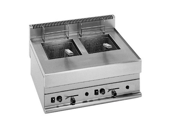 Modular Gas Fryer, 8+8 liters, 12,6 kW, 700x650x280mm