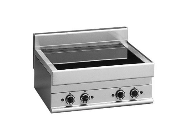 Modular Ceran range, 4 heating zones, 9,2 kW, 700x650x280mm