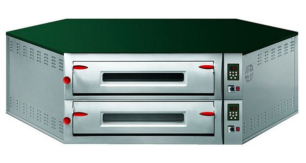 Electric pizza oven PROF 90 DS18, digital, 840x1400x1580mm