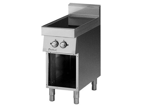 Modular Ceran range, 2 heating zones, 400x700x850mm