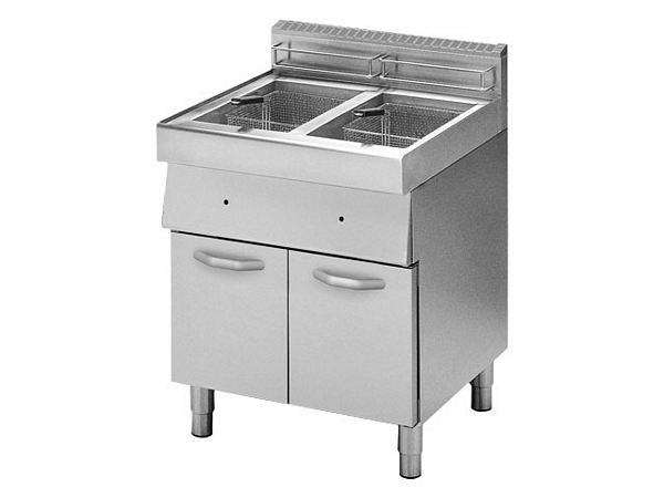 Modular Gas Fryer, 13+13 litres, 20,4 kW, 700x700x850mm