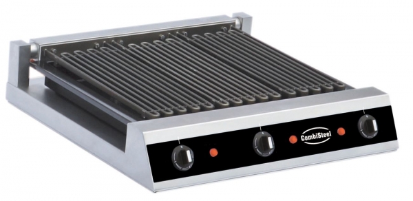 WATER GRILL 3 ELEMENTS STAINLESS STEEL 4.8 kW, 54.5x13x60cm