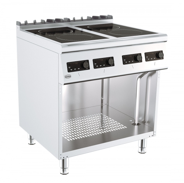 Electric range 230 V / 4x 2,6 kW, 800x700x(h)900