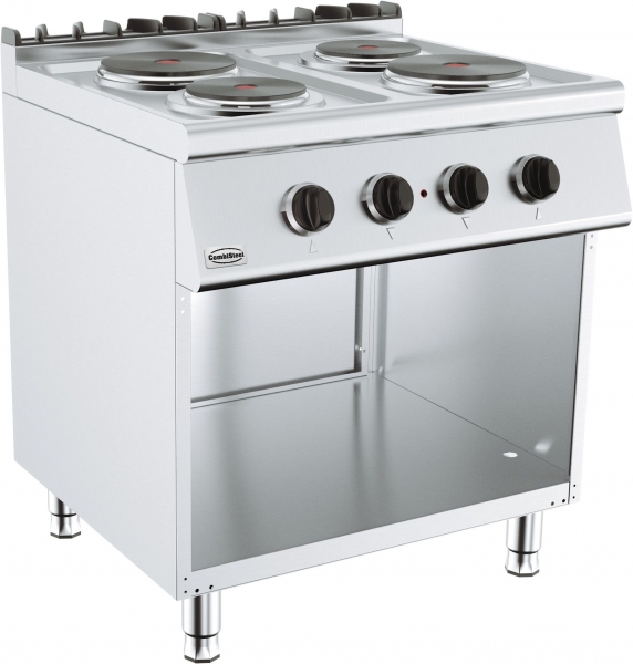 Electric range 400 V / 2x2,25, 2x1,85 kW, 800x700x(h)900