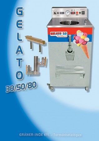 Ice Machine/Ice cooker GELATO 80, 1500x770x640 mm