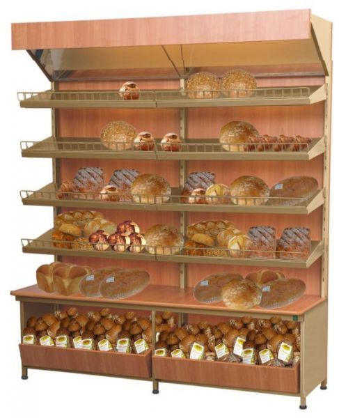 PASTRY DISPLAY WALL UNIT, 1.9, 1830x565x2200mm