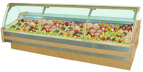 Refrigerated counter ALASKA 2.1S-mod/A DRE, 1920x1220x1225mm