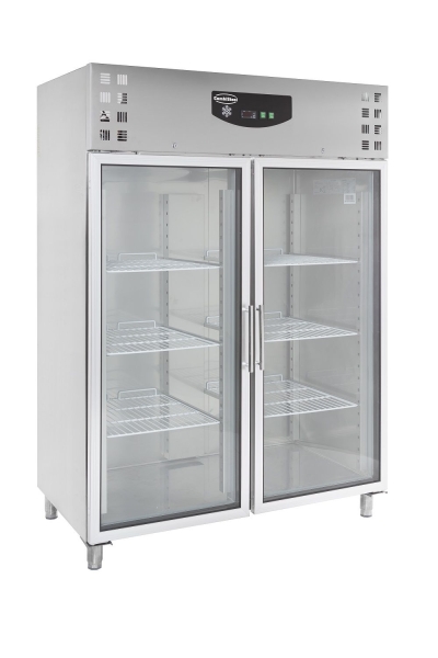 REFRIGERATOR SS 2 GLASS DOORS