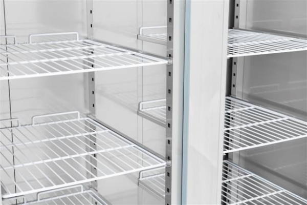 REFRIGERATOR SS 2 GLASS DOORS