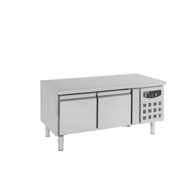 REFRIGERATED TABLE 650 HIGH 2 DOORS