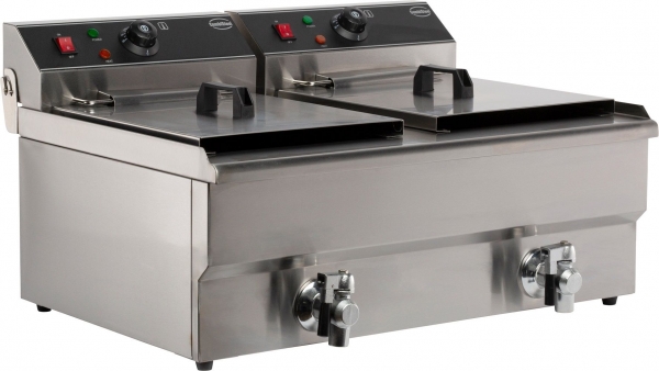 ELECTRIC COUNTER FRYER  690 x 560 x 380, / 2x 5 kW