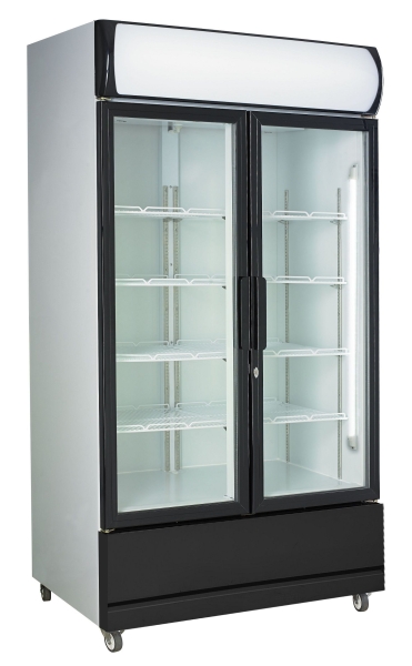 REFRIGERATOR 2 GLASS DOORS FCU-750
