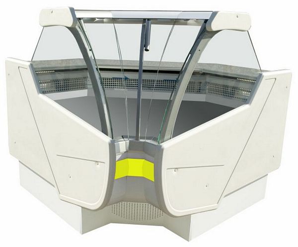 Refrigerated counter ALASKA NWS-mod/A, 1300x1190x1225+/-10mm
