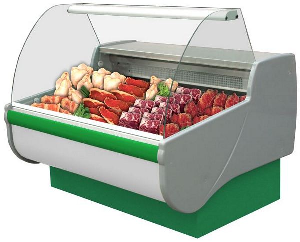 Refrigerated counter ALBERTA 2/1.7S-mod/A, 1590x1165x1230+/-10mm