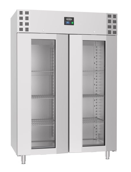 FREEZER SS GLASS DOOR MONO BLOCK 1400 LITER