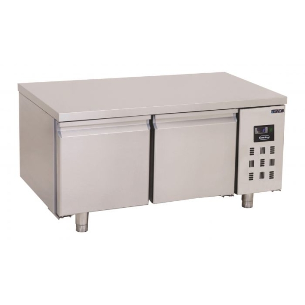 REFRIGERATED TABLE 650 HIGH 2 DOORS