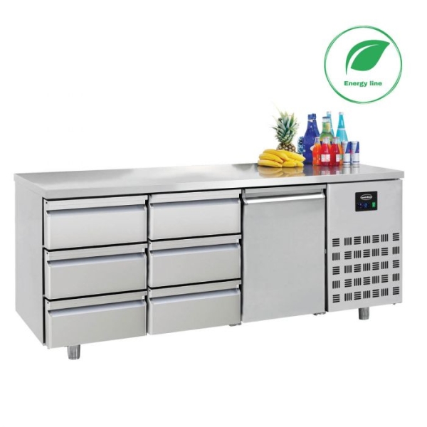 700 REFRIGERATOR 1 DOOR 6 DRAWERS (Energy Saving)