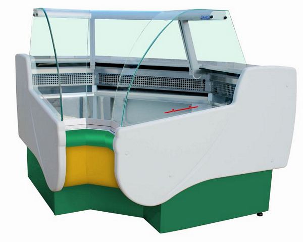 Refrigerated counter ALBERTA 2/NWS-mod/A, 1260x1165x1230+/-10mm