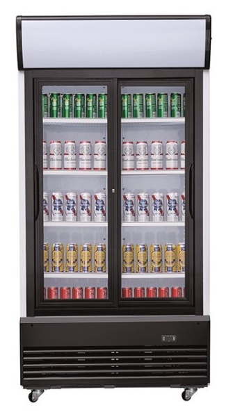 REFRIGERATOR WITH SLIDING GLASS DOORS 800 LITER