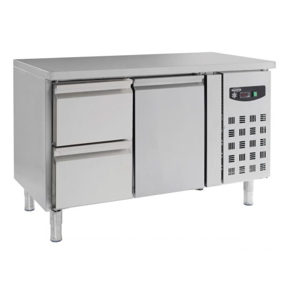 700 REFRIGERATED COUNTER 1 DOOR AND 2 DRAWERS