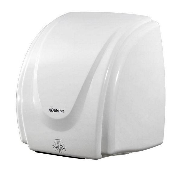 Hand dryer for wall-mounting, 244x264x200mm