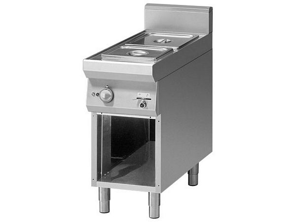 Modular Gas bain marie, 1xGN 1/1, 3,7 kW, 400x900x850mm