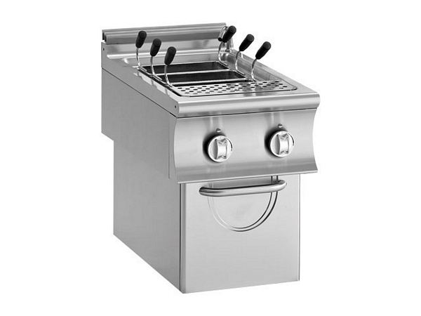 Modular Gas Pasta Cooker, 40 liters, 12 kW, 450x900x570mm