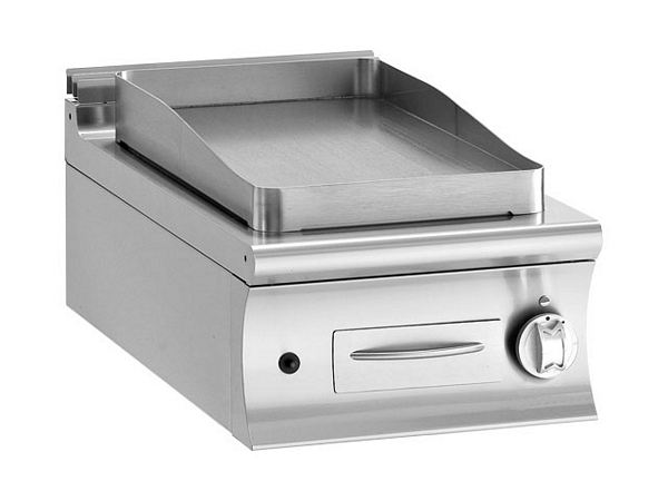 Modular Gas Griddle plate, smooth, 6,9 kW, 450x900x250mm