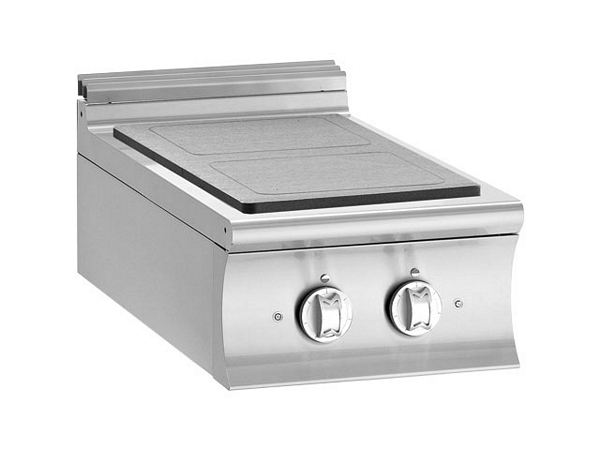 Modular Electric solid top, 8 kW, 450x900x250mm