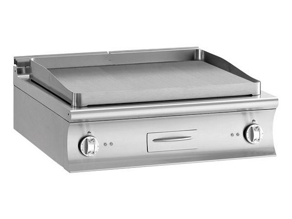 Modular Gas Griddle plate, smooth, 13,8 kW, 900x900x250mm