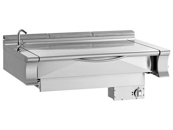 Modular Tilting frying pan, with motor, 112 liters, 1350x900x250