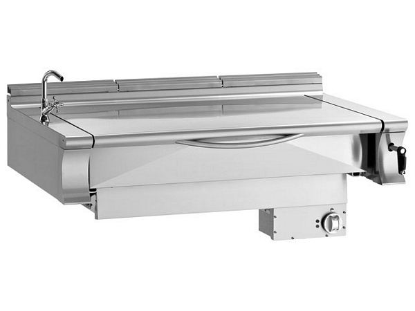 Modular Electric tilting frying pan, 112 liters, 1350x900x250mm