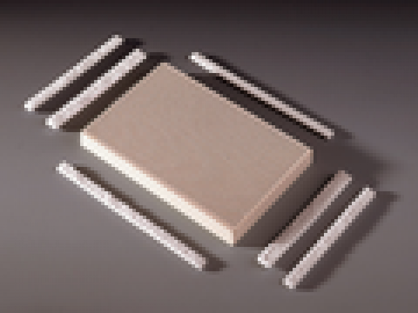 Potis Brennerplatte, mit 6 Dichtstreifen 132x90mm