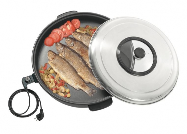 Electric multi pan, 1,6 kW, Diameter 55 cm
