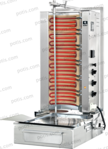 POTIS F E3-S stainless steel version (stainless), 400/230V 3/N/PE, 9.0 KW, complete