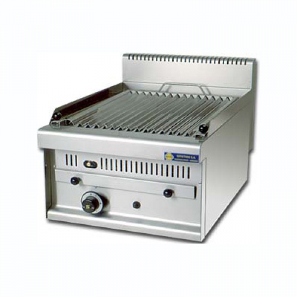 Gas lava rock grill, 14,0 kW, 800 x 650 x 295mm