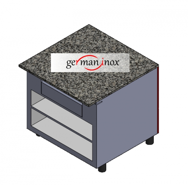 Gastroline | Bistroline cash desk color front 134x90x86