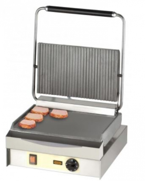 Neumearker Chopper Grill ECO, complete ribbed, 390x400x230mm