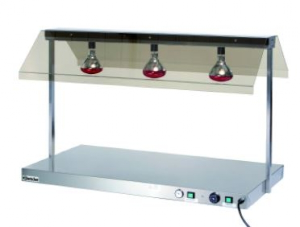 Carving plate, with 3 infrared lamps, 1230x620x780mm