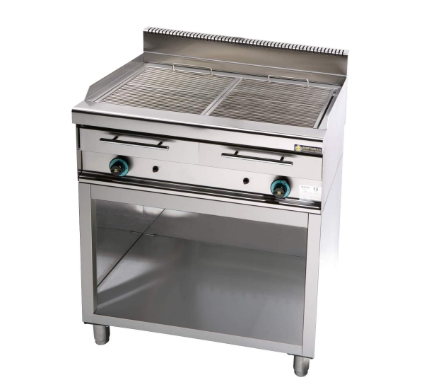 Gas water grill WG2 870x650x320cm 18kW with base