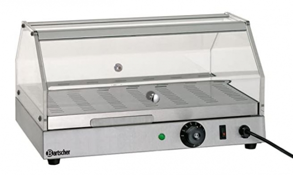 Heated display case, 1 level, 500x400x280mm
