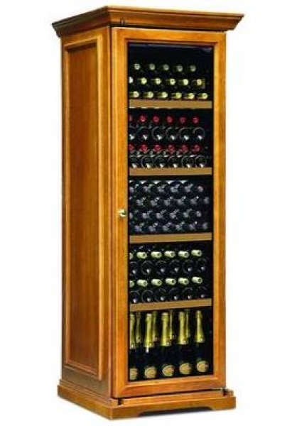 Weinkühl-/ Temperierschrank WOOD CLASSIC 40