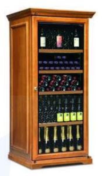Weinkühl-/ Temperierschrank WOOD CLASSIC 60