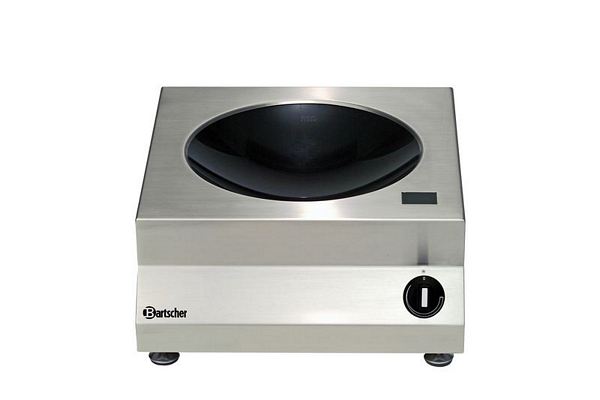 Table top induction wok, 3 kW, 400x455x180mm