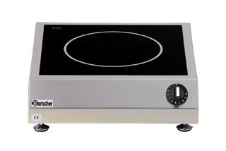 Bartscher Induction stove with 1 cooking zone, 400x455x120mm