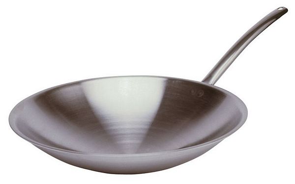 Wok pan CNS 18/10, Ø 380 mm